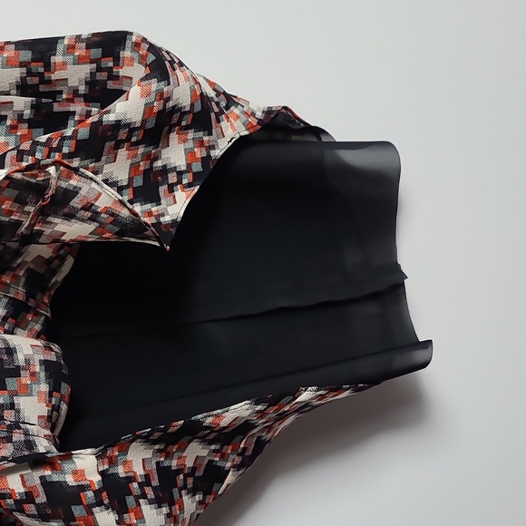 RAG & BONE Clemence Lamb Leather And Silk Shoulder Tank Top Size XSmall - Picture 16 of 16